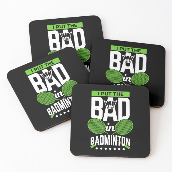 Item preview, I Put The Bad In Badminton designed and sold by allistermariam.
