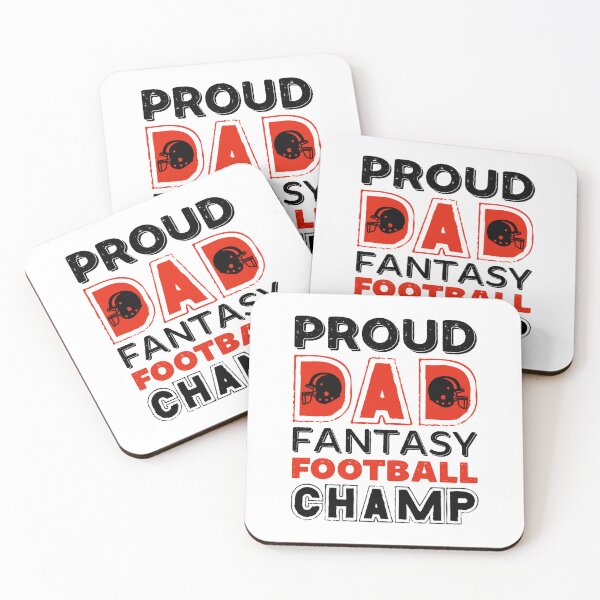 Item preview, Fantasy Football Proud Dad Champ Sports Football Player designed and sold by GabrieSketcham.