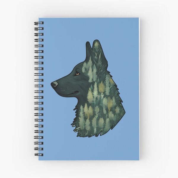 Item preview,  Forest Silhouette of a Groenendael designed and sold by GoodyPaws.