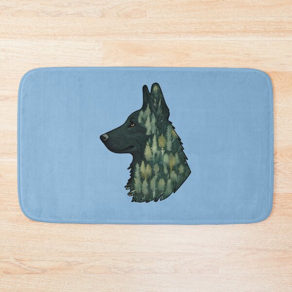 Item preview,  Forest Silhouette of a Groenendael designed and sold by GoodyPaws.
