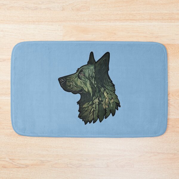 Item preview, Forest Silhouette of a Groenendael designed and sold by GoodyPaws.