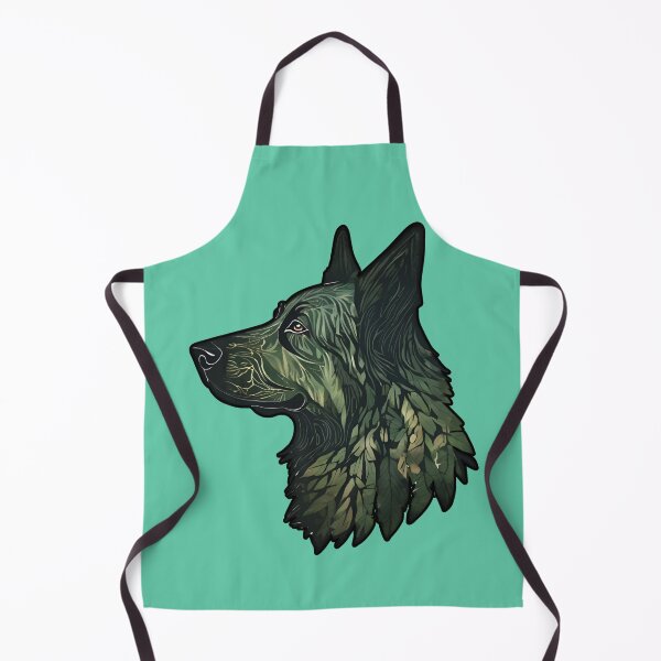 Item preview, Forest Silhouette of a Groenendael designed and sold by GoodyPaws.