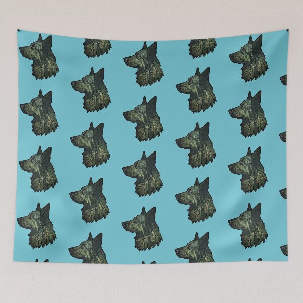 Item preview, Forest Silhouette of a Groenendael designed and sold by GoodyPaws.