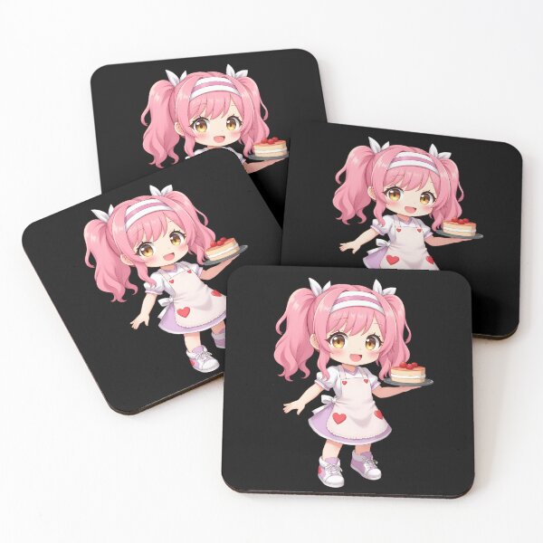 Item preview, Anime Girl Pastry Chef - A touch of magic in your kitchen designed and sold by  VectorArtFactory.