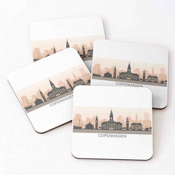 Item preview, Copenhagen Travel Icon designed and sold by ParadiseApple.