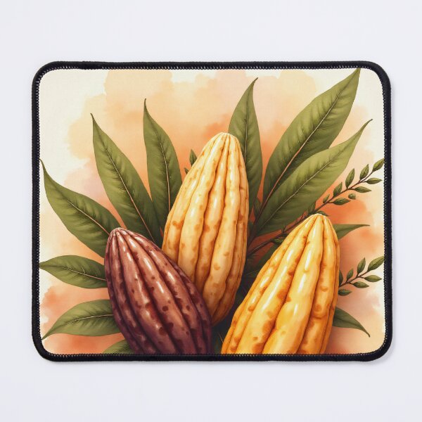 Item preview, Abstract color worlds - cocoa beans - art for the senses designed and sold by VectorArtFactory.