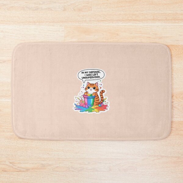 Item preview,  Color Splash Cat – Cute & Artsy Sticker 2 designed and sold by anutash2020.