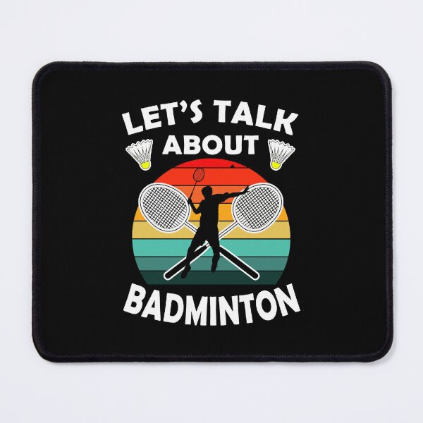 Item preview, Let's Talk About Badminton designed and sold by allistermariam.