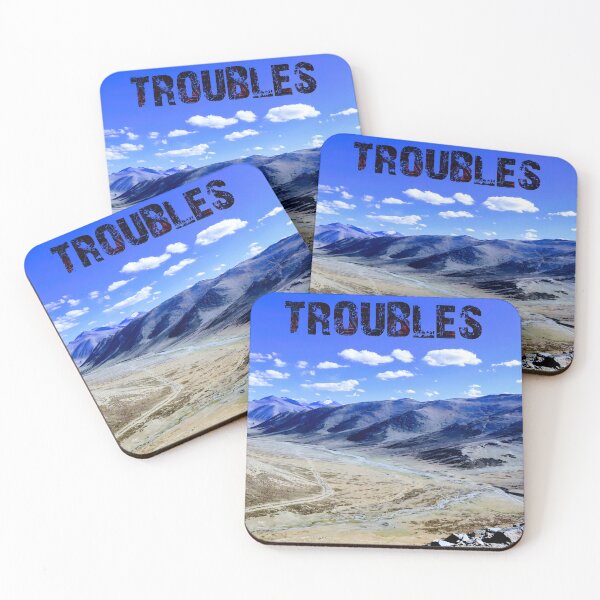 Item preview, NO MORE TROUBLES designed and sold by SHAILPOINT.