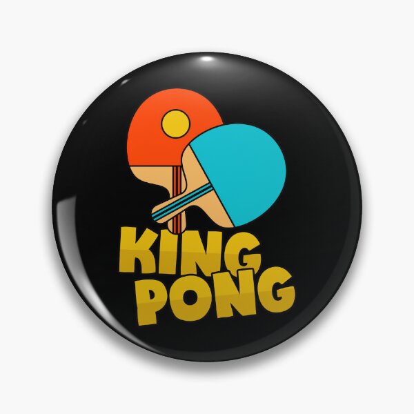 Item preview, King Of Ping Pong For Table Tennis Players designed and sold by miaa-artistshop.