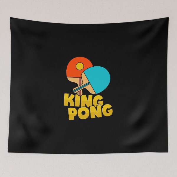 Item preview, King Of Ping Pong For Table Tennis Players designed and sold by miaa-artistshop.