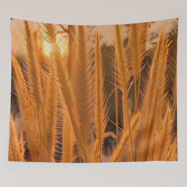 Item preview, Golden Grasses at Sunset designed and sold by Glam-OOTD.