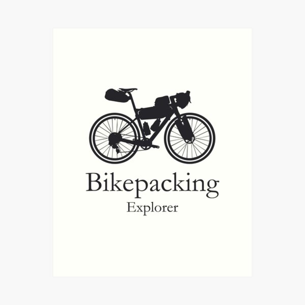 Item preview, Bikepacking Explorer – Adventure Cycling Lifestyle designed and sold by KarlMast.