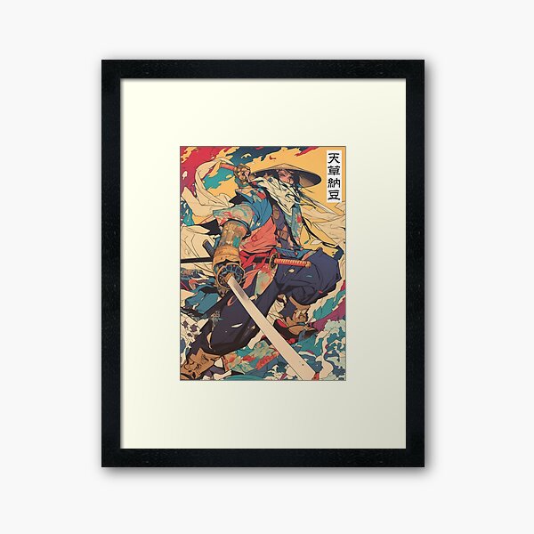 Aperçu de l'œuvre Samouraï Ukiyo-e créée et vendue par amakusanattou.