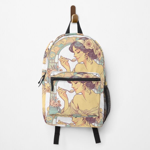 Item preview, Pelmeni beautiful woman Art Nouveau grace gift designed and sold by Pineapple-Tree.