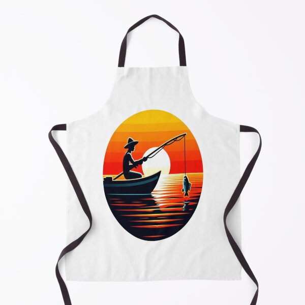 Item preview, Serenity at Twilight: A Fisherman and His Horizon designed and sold by FoxinhoSoumaila.