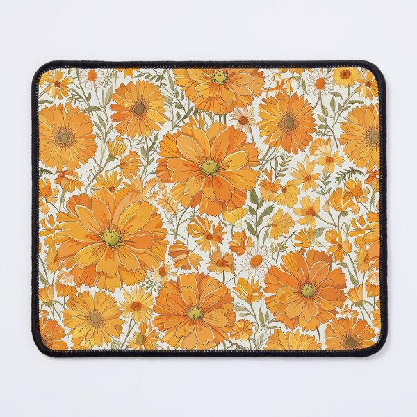 Item preview, Pot Marigold flowers designed and sold by CoolPixels.