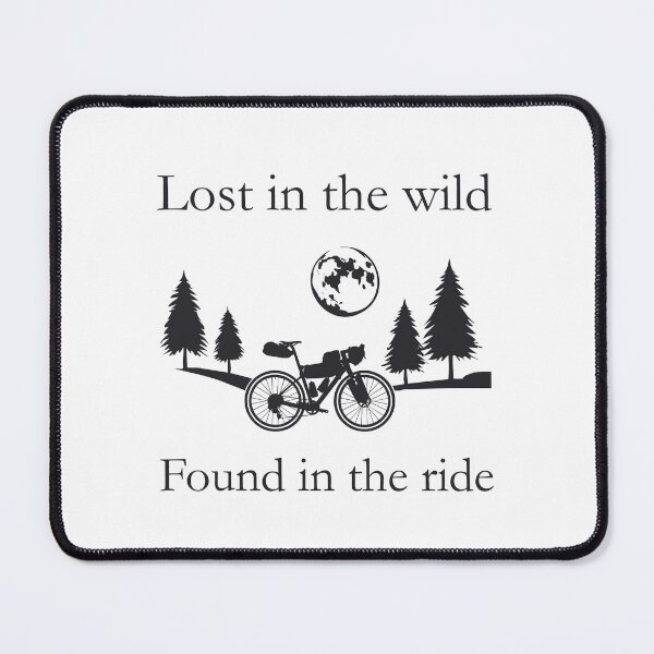 Item preview, Bikepacking Philosophy – Lost in the Wild, Found in the Ride designed and sold by KarlMast.