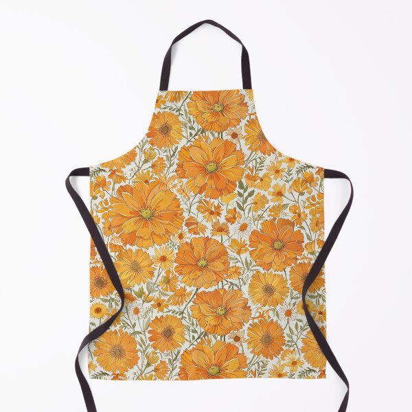 Item preview, Pot Marigold flowers designed and sold by CoolPixels.