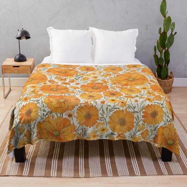 Item preview, Pot Marigold flowers designed and sold by CoolPixels.
