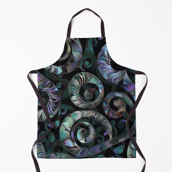 Item preview, New Zealand Māori Paua Pattern Koru Design 355 designed and sold by GrinGalore.