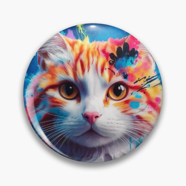 Item preview, Artistic cat designed and sold by QuanntixArt.