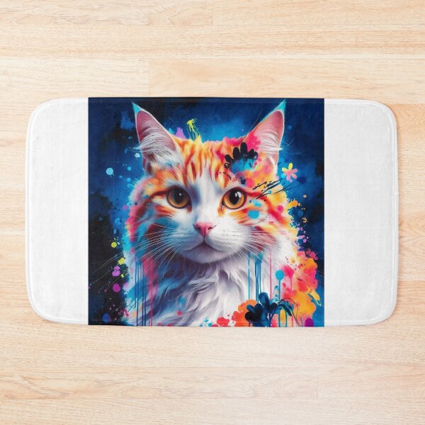 Item preview, Artistic cat designed and sold by QuanntixArt.