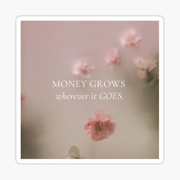 Artikel-Vorschau von Hübsche feminine florale Affirmationen, designt und verkauft von TheMoneyMagnet.