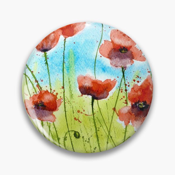Item preview, Meadow Poppies designed and sold by PaulineMerritt.