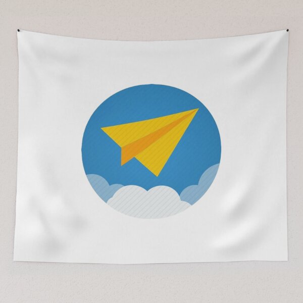 Item preview, paper airplane designed and sold by KnJ-Hangers.