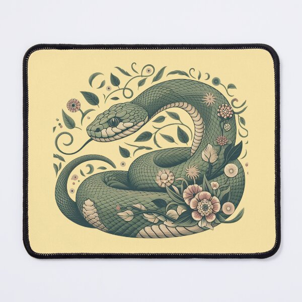 Item preview, Botanical Serpent Nature Inspired Design4 designed and sold by BirdsnStuff.