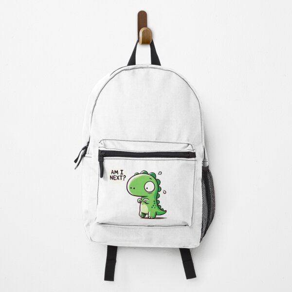 Item preview, Am I Next? - Cute and Nervous Dinosaur designed and sold by RANShopX.