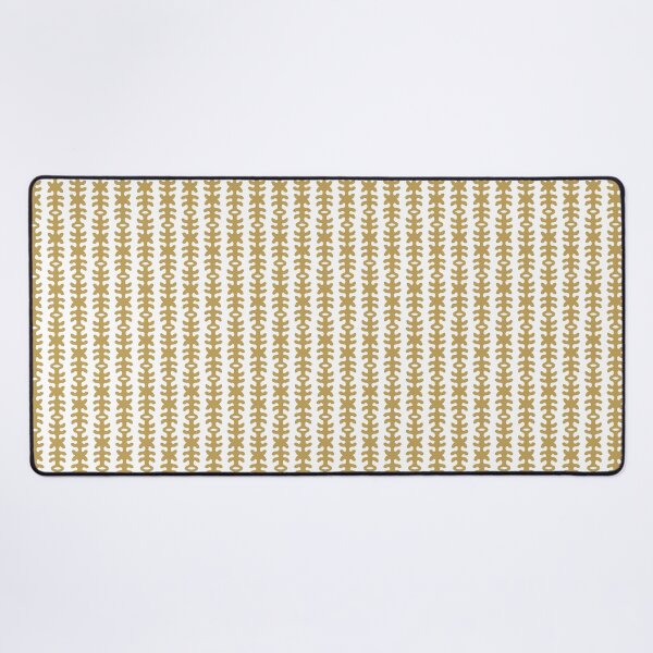 Item preview, Minimal Snake Marks Print 2 - White and Gold designed and sold by Daniel Bevis Design.
