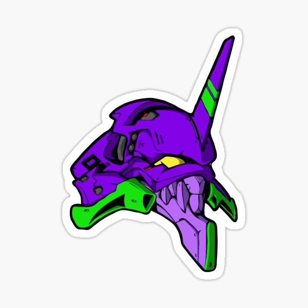 Vista previa del artículo con la obra «Neon Genesis Evangelion Eva 01», diseñado y vendido por SuensSh0p.