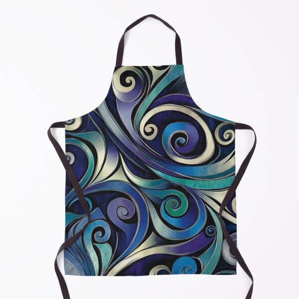 Item preview, New Zealand Māori Paua Pattern Koru Design 357 designed and sold by GrinGalore.