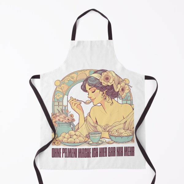 Item preview, No Pelmeni, no beautiful woman Art Nouveau gift designed and sold by Pineapple-Tree.