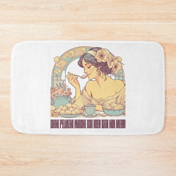 Item preview, No Pelmeni, no beautiful woman Art Nouveau gift designed and sold by Pineapple-Tree.