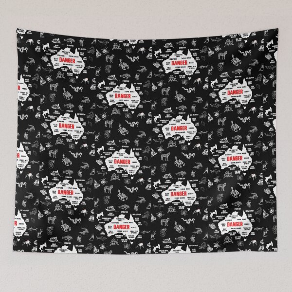 Item preview, Danger - Where Australia's Most Dangerous Is Located designed and sold by CheesyTeesAU.