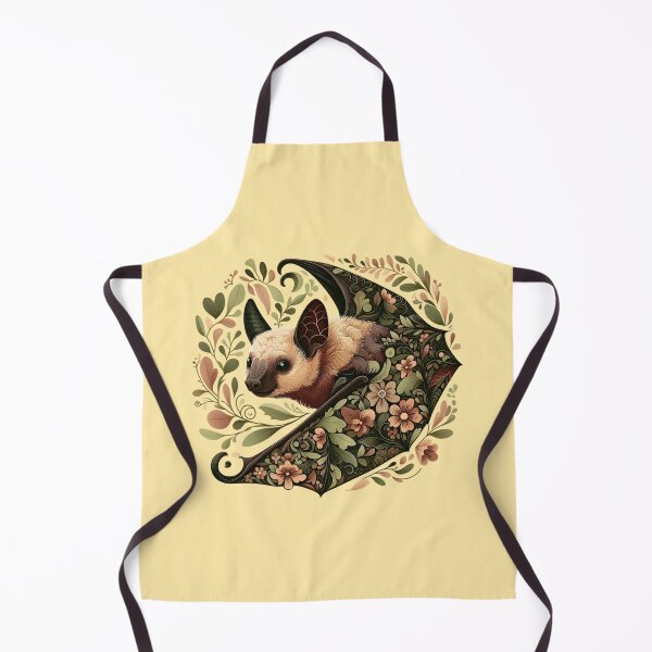 Item preview, Big Brown Bat Botanical Nature Art Illustration2 designed and sold by BirdsnStuff.