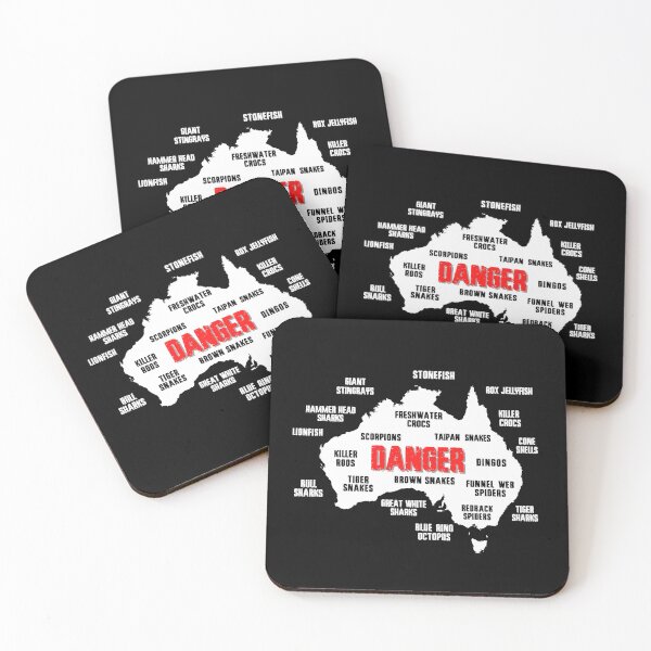 Item preview, Danger - Where Australia's Most Dangerous Is Located designed and sold by CheesyTeesAU.