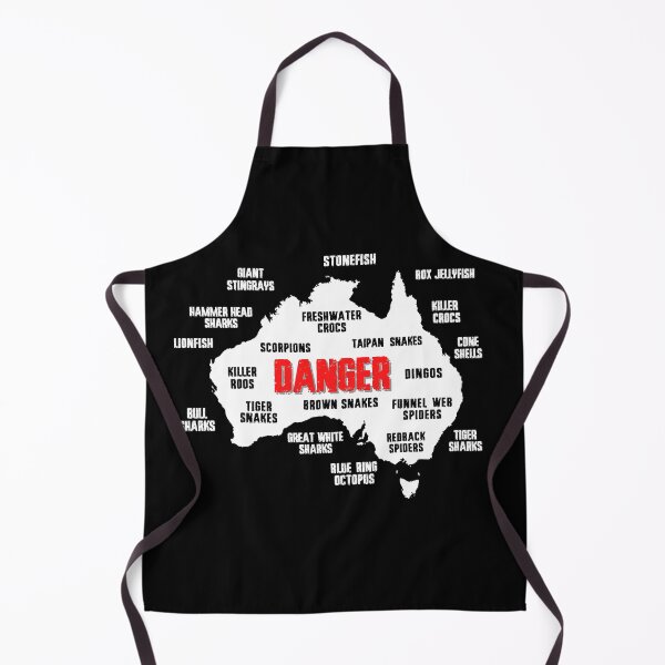 Item preview, Danger - Where Australia's Most Dangerous Is Located designed and sold by CheesyTeesAU.