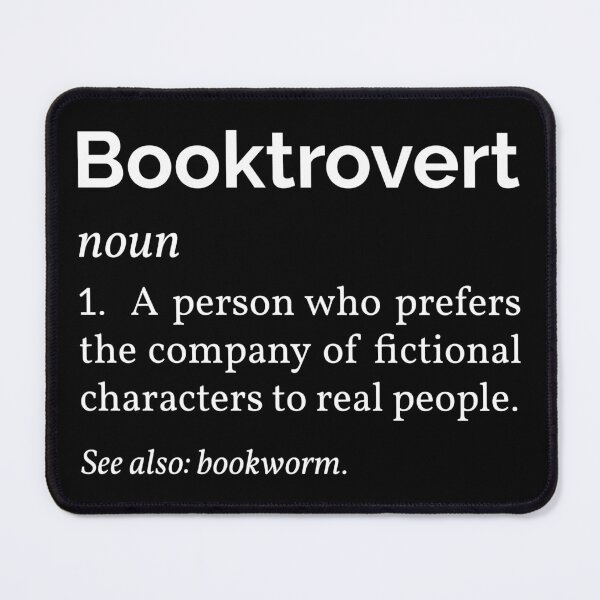 Item preview, Booktrovert Definition I - Book Lover designed and sold by Lemon Pepper.
