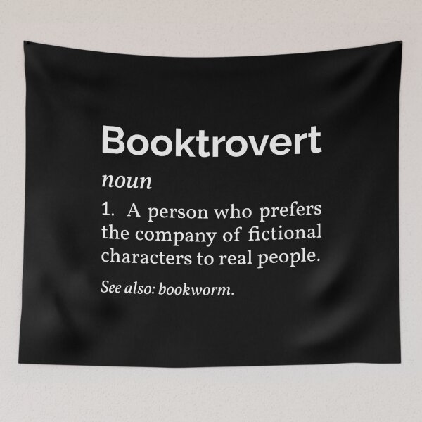 Item preview, Booktrovert Definition I - Book Lover designed and sold by Lemon Pepper.