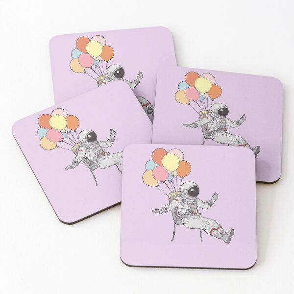 Item preview, Astronauta cayendo con globos designed and sold by Atlantico54.