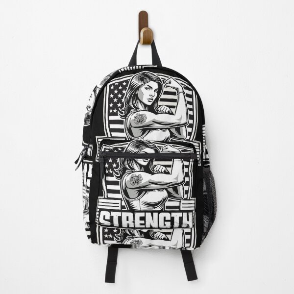 Item preview, Strength strong woman American cool gift designed and sold by Pineapple-Tree.
