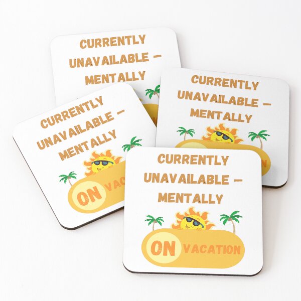 Item preview, Currently Unavailable — Mentally ON Vacation! designed and sold by ZerotwoStudio.