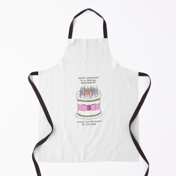 Item preview, Happy Birthday Girlfriend Away at College designed and sold by KateTaylor.