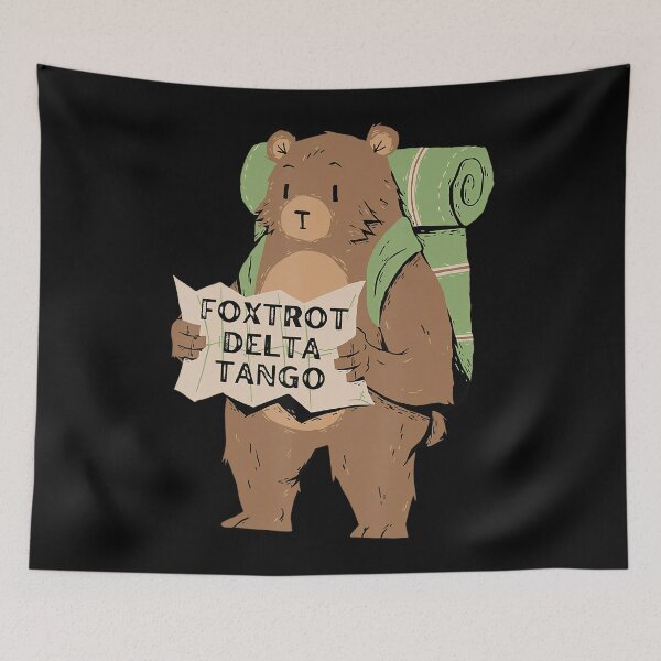Item preview, Bear Foxtrots Deltas Tangos Funny designed and sold by Dreamy-Scenes.