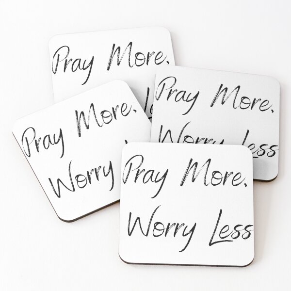 Item preview, Pray More Worry Less T-Shirt | Christian Encouragement Gift designed and sold by Kayshies8120.