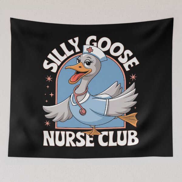 Item preview, Funny Silly Goose Nurse Club School Nurse Student Graduation designed and sold by aidenpier.